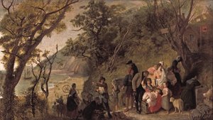 The Deserted Village by Joseph Severn